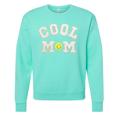 Cool Mom Letter Patch Sweatshirt - United Monograms