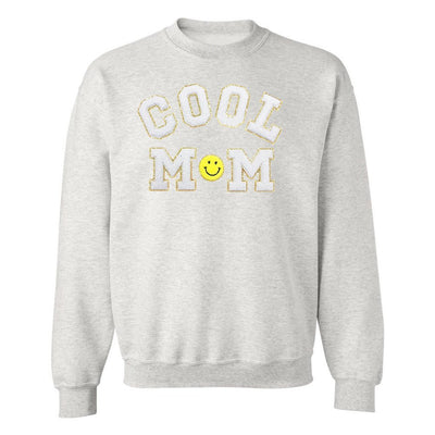 Cool Mom Letter Patch Sweatshirt - United Monograms