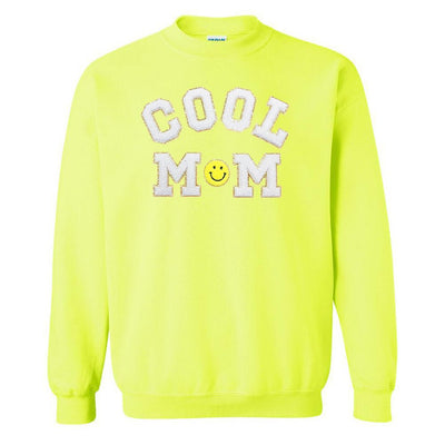 Cool Mom Letter Patch Sweatshirt - United Monograms