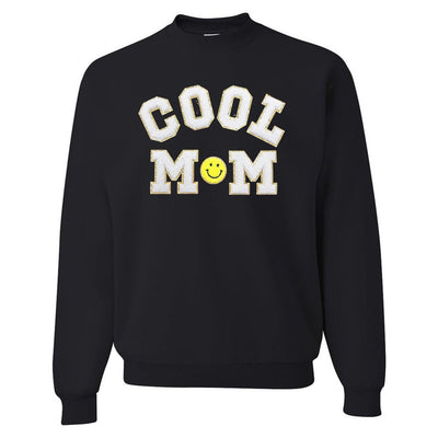Cool Mom Letter Patch Sweatshirt - United Monograms
