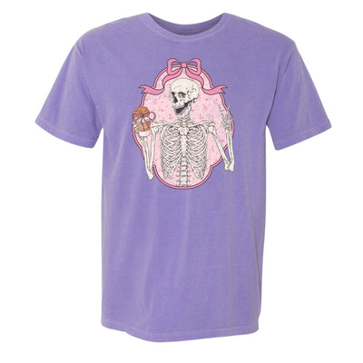 'Coquette Coffee Skeleton' T-Shirt - United Monograms