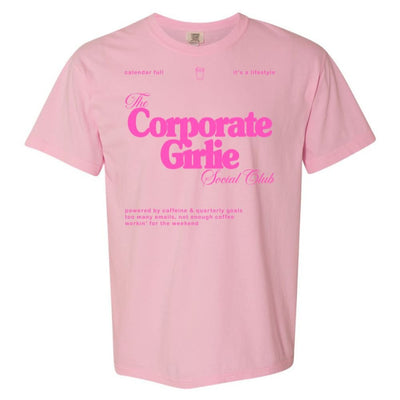 'Corporate Girlie Social Club' T-Shirt - United Monograms