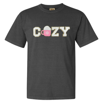 'Cozy' Letter Patch Tee - United Monograms