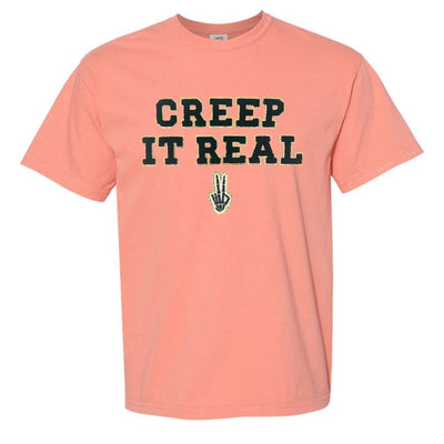 'Creep It Real' Letter Patch T-Shirt - United Monograms