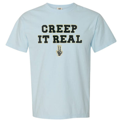 'Creep It Real' Letter Patch T-Shirt - United Monograms