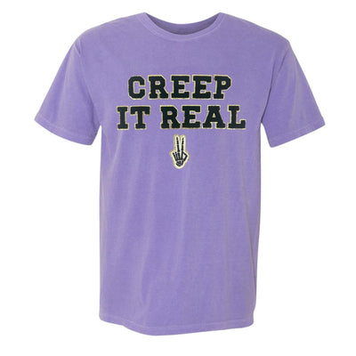 'Creep It Real' Letter Patch T-Shirt - United Monograms