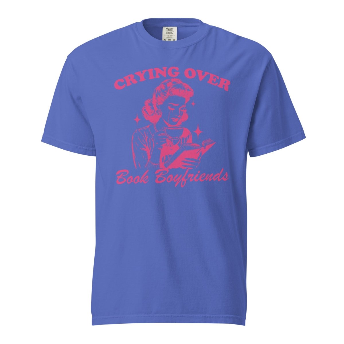 'Crying Over Book Boyfriends' T-Shirt - United Monograms