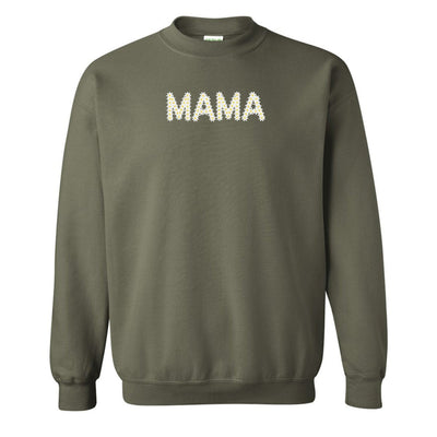 'Daisy Mama' Crewneck Sweatshirt - United Monograms