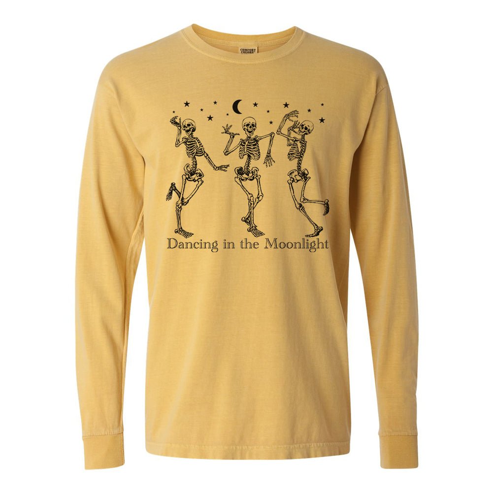 'Dancing In The Moonlight' Comfort Colors Long Sleeve T-Shirt - United Monograms