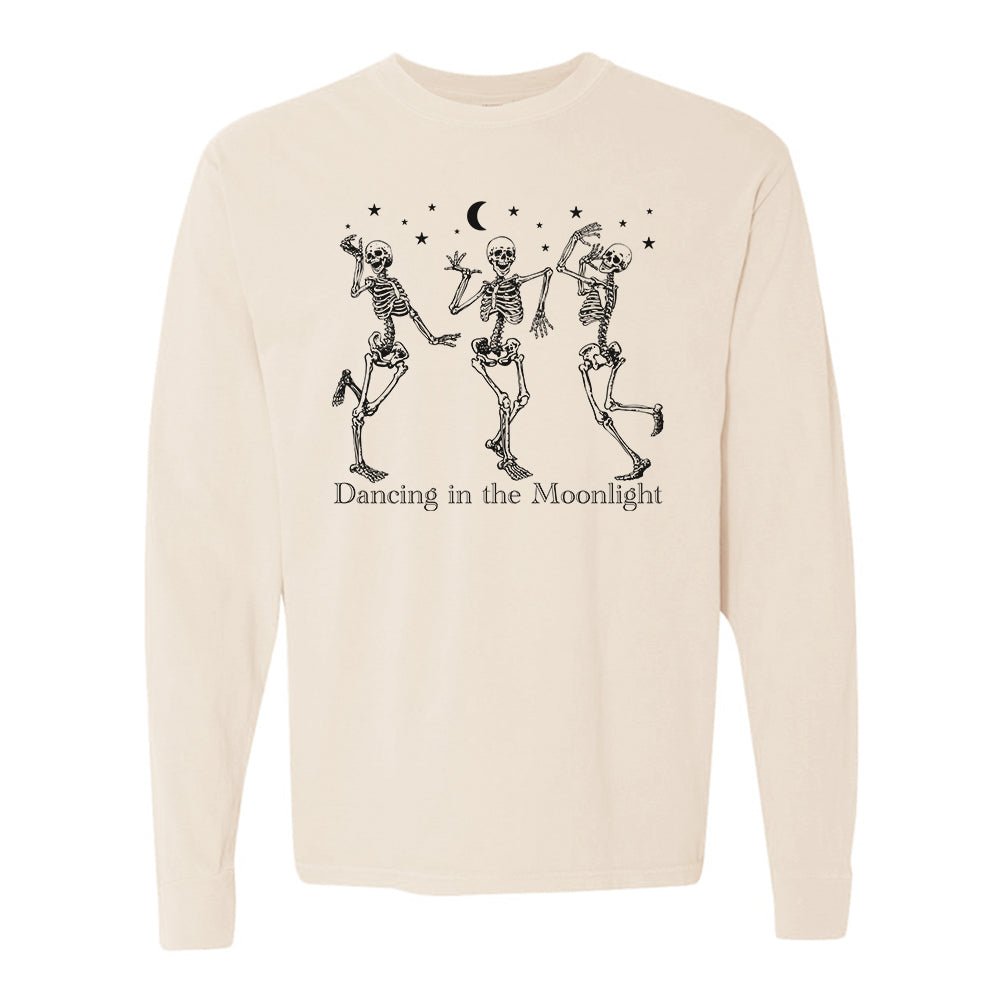 'Dancing In The Moonlight' Comfort Colors Long Sleeve T-Shirt - United Monograms