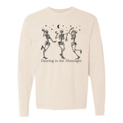 'Dancing In The Moonlight' Comfort Colors Long Sleeve T-Shirt - United Monograms