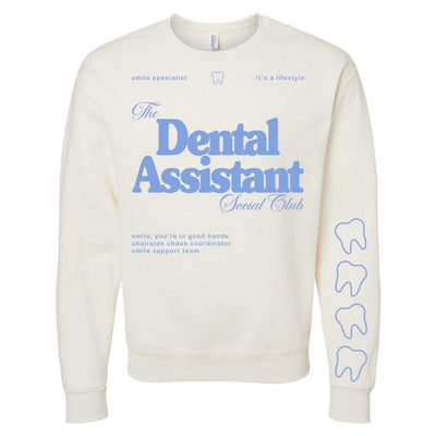 ‘Dental Hygienist Social Club' Crewneck Sweatshirt - United Monograms