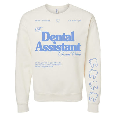 ‘Dental Hygienist Social Club' Crewneck Sweatshirt - United Monograms