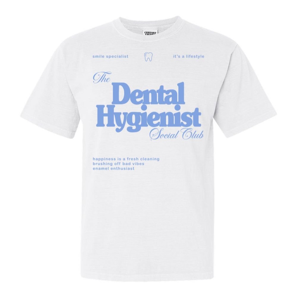 'Dental Hygienist Social Club' T-Shirt - United Monograms