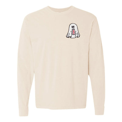 'Diet Coke Ghost' Embroidered Long Sleeve T-Shirt - United Monograms