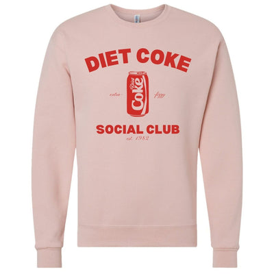 'Diet Coke Social Club' Crewneck Sweatshirt - United Monograms