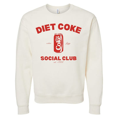 'Diet Coke Social Club' Crewneck Sweatshirt - United Monograms