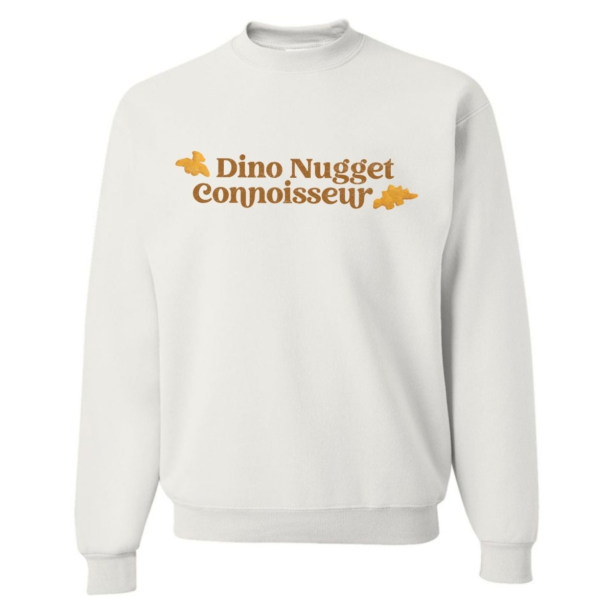 'Dino Nugget Connoisseur' Crewneck Sweatshirt - United Monograms