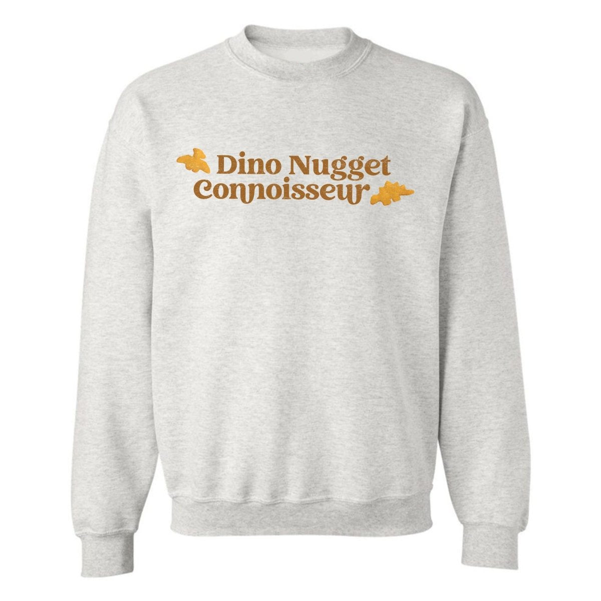 'Dino Nugget Connoisseur' Crewneck Sweatshirt - United Monograms