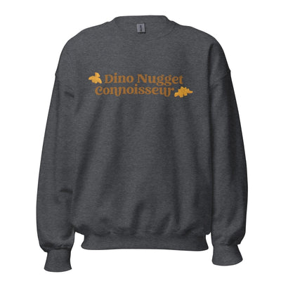 'Dino Nugget Connoisseur' Crewneck Sweatshirt - United Monograms