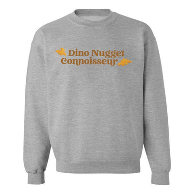 'Dino Nugget Connoisseur' Crewneck Sweatshirt - United Monograms