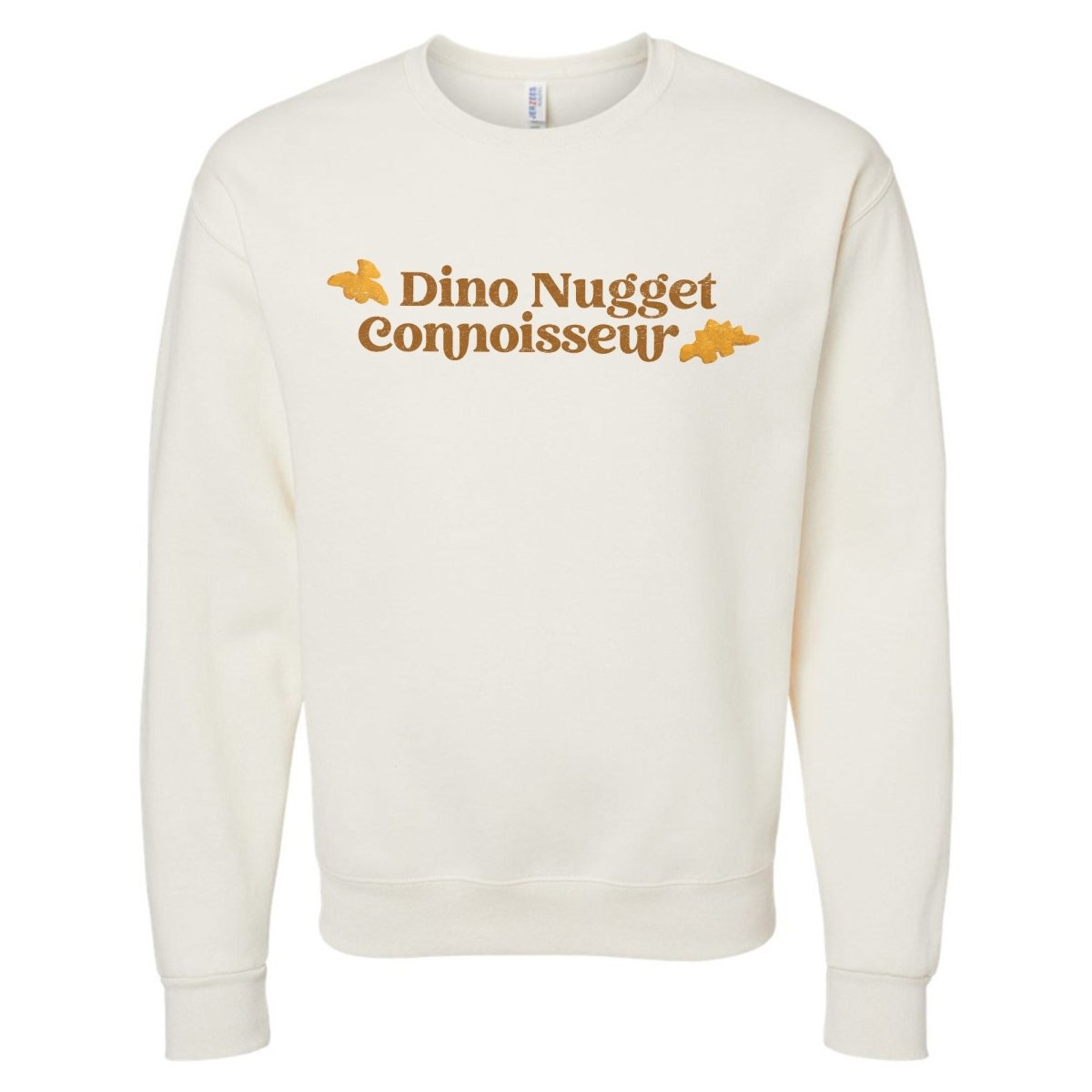 'Dino Nugget Connoisseur' Crewneck Sweatshirt - United Monograms