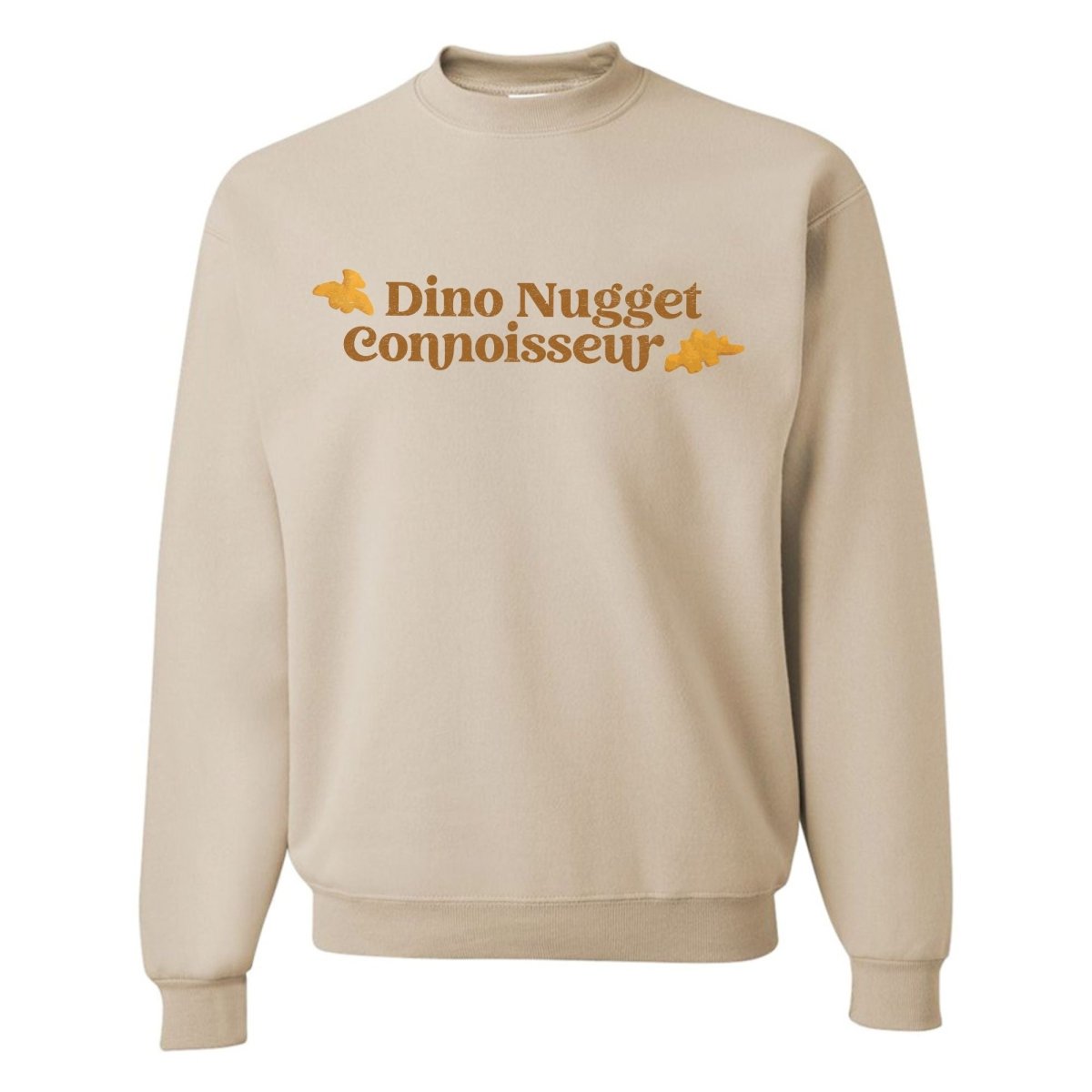 'Dino Nugget Connoisseur' Crewneck Sweatshirt - United Monograms