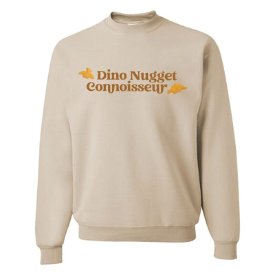 'Dino Nugget Connoisseur' Crewneck Sweatshirt - United Monograms