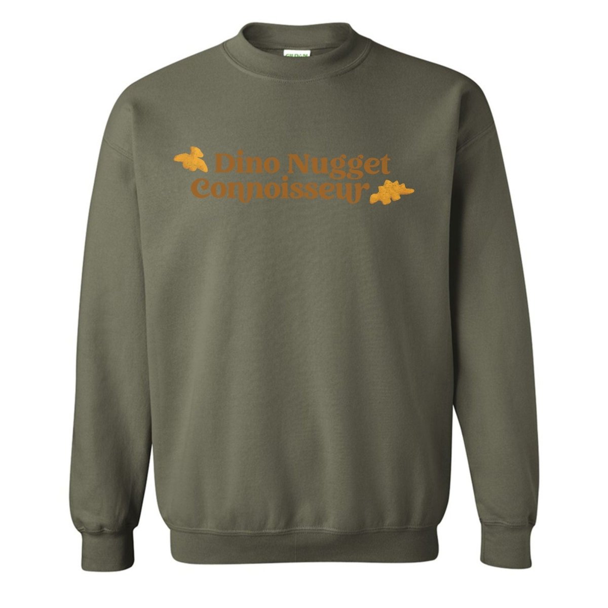 'Dino Nugget Connoisseur' Crewneck Sweatshirt - United Monograms