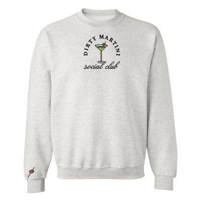 'Dirty Martini Social Club' Crewneck Sweatshirt - United Monograms