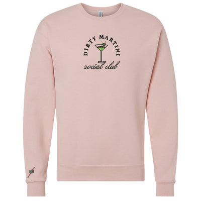 'Dirty Martini Social Club' Crewneck Sweatshirt - United Monograms