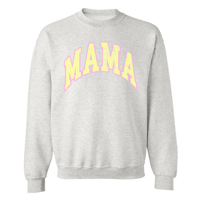 'Distressed 'Varsity 'Mama' Crewneck Sweatshirt - United Monograms