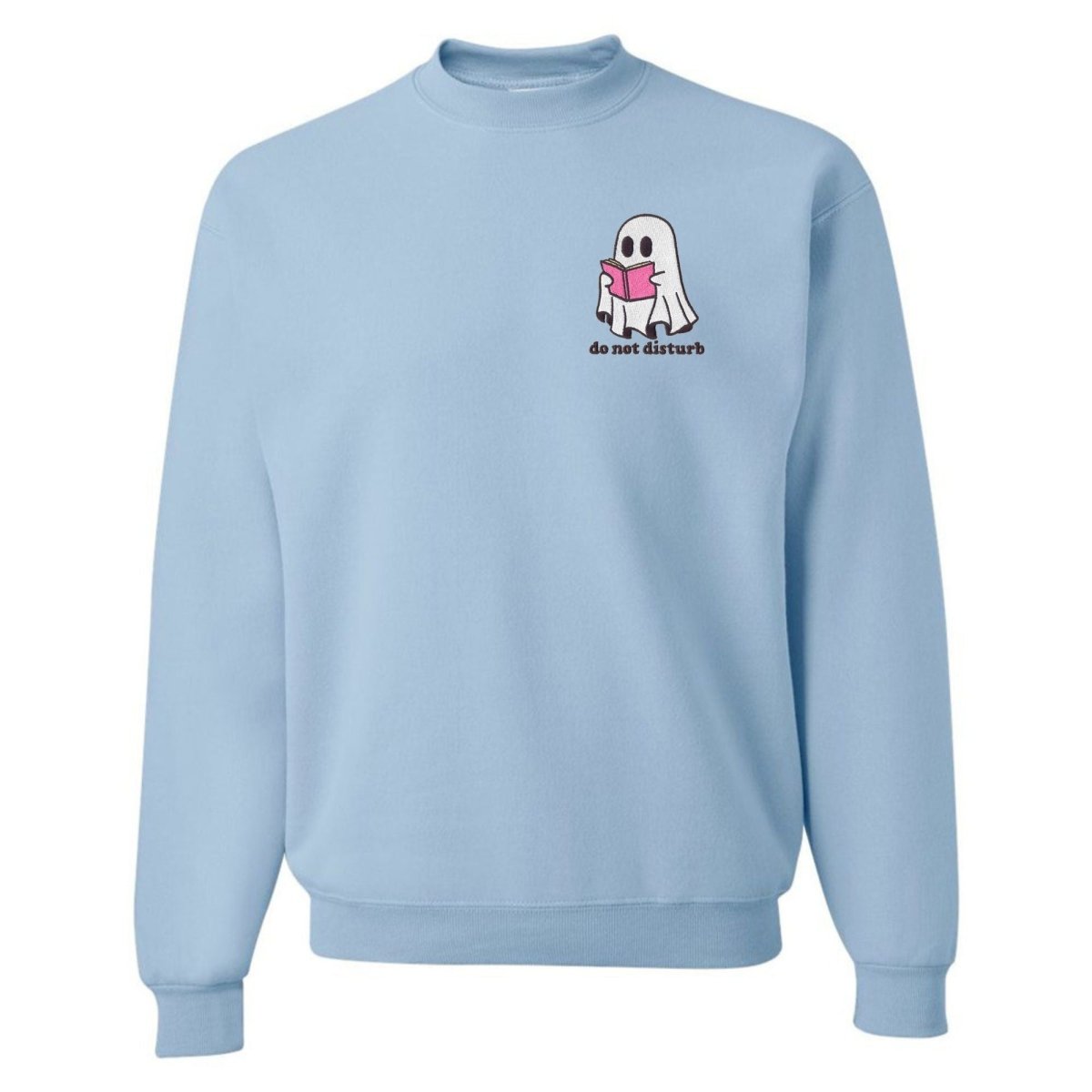 'Do Not Disturb' Embroidered Crewneck Sweatshirt - United Monograms