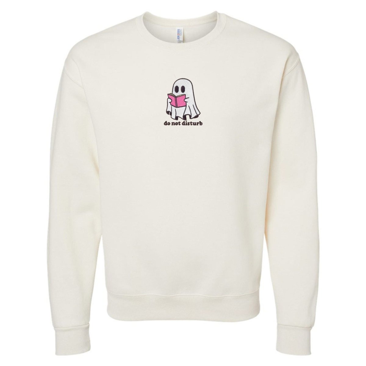 'Do Not Disturb' Embroidered Crewneck Sweatshirt - United Monograms