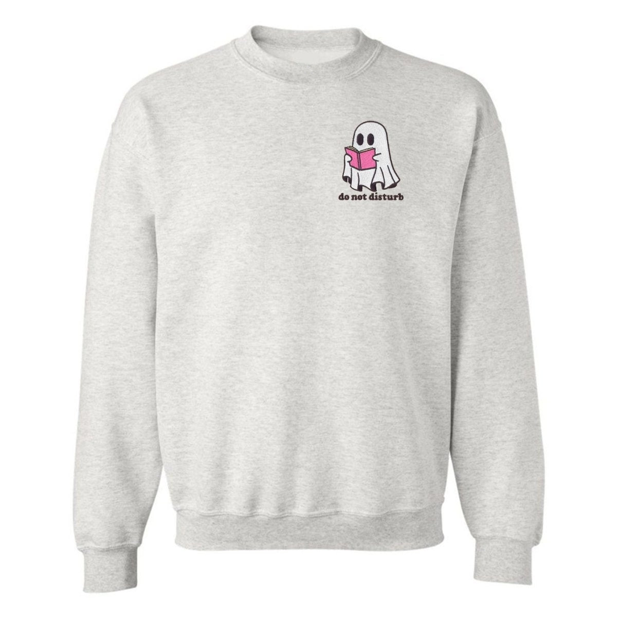 'Do Not Disturb' Embroidered Crewneck Sweatshirt - United Monograms