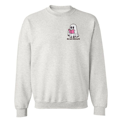 'Do Not Disturb' Embroidered Crewneck Sweatshirt - United Monograms