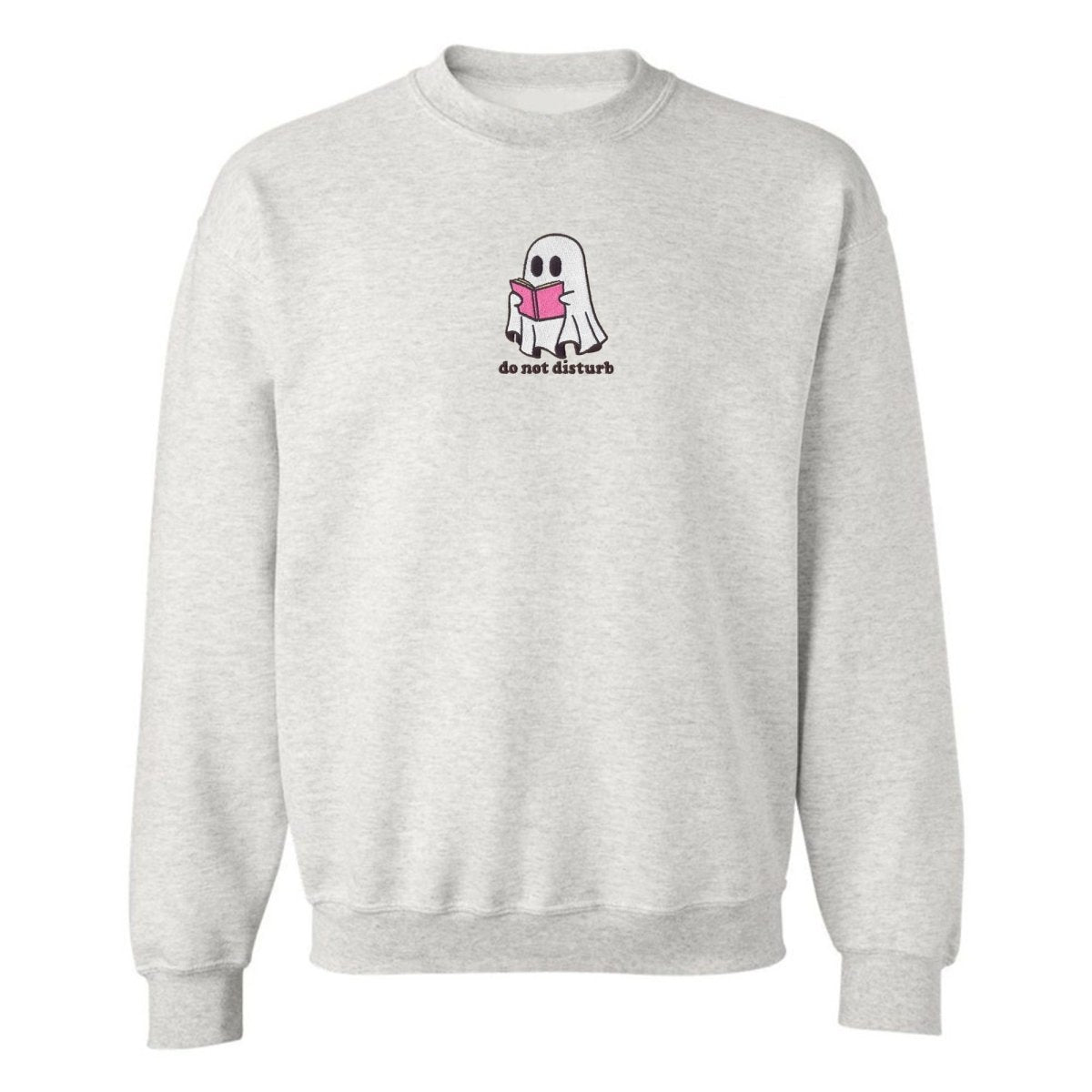 'Do Not Disturb' Embroidered Crewneck Sweatshirt - United Monograms