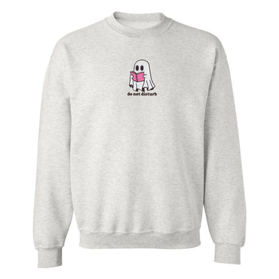 'Do Not Disturb' Embroidered Crewneck Sweatshirt - United Monograms