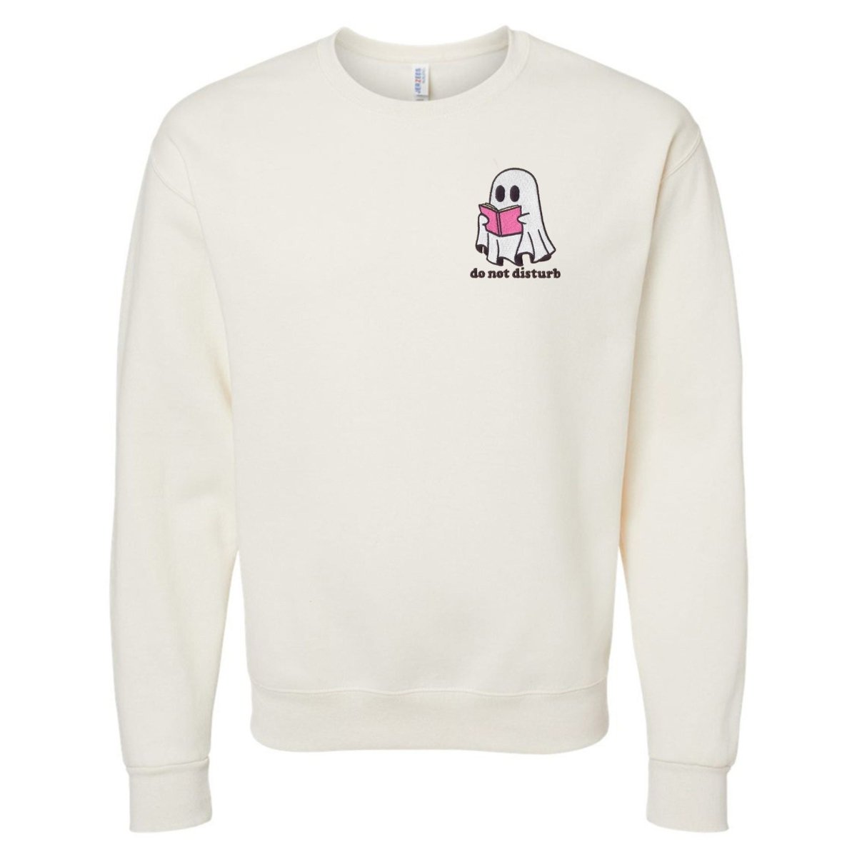 'Do Not Disturb' Embroidered Crewneck Sweatshirt - United Monograms