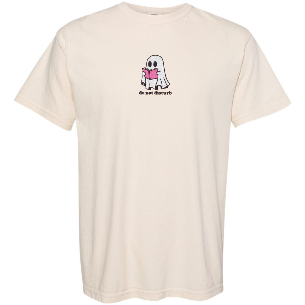 'Do Not Disturb' Embroidered T-Shirt - United Monograms