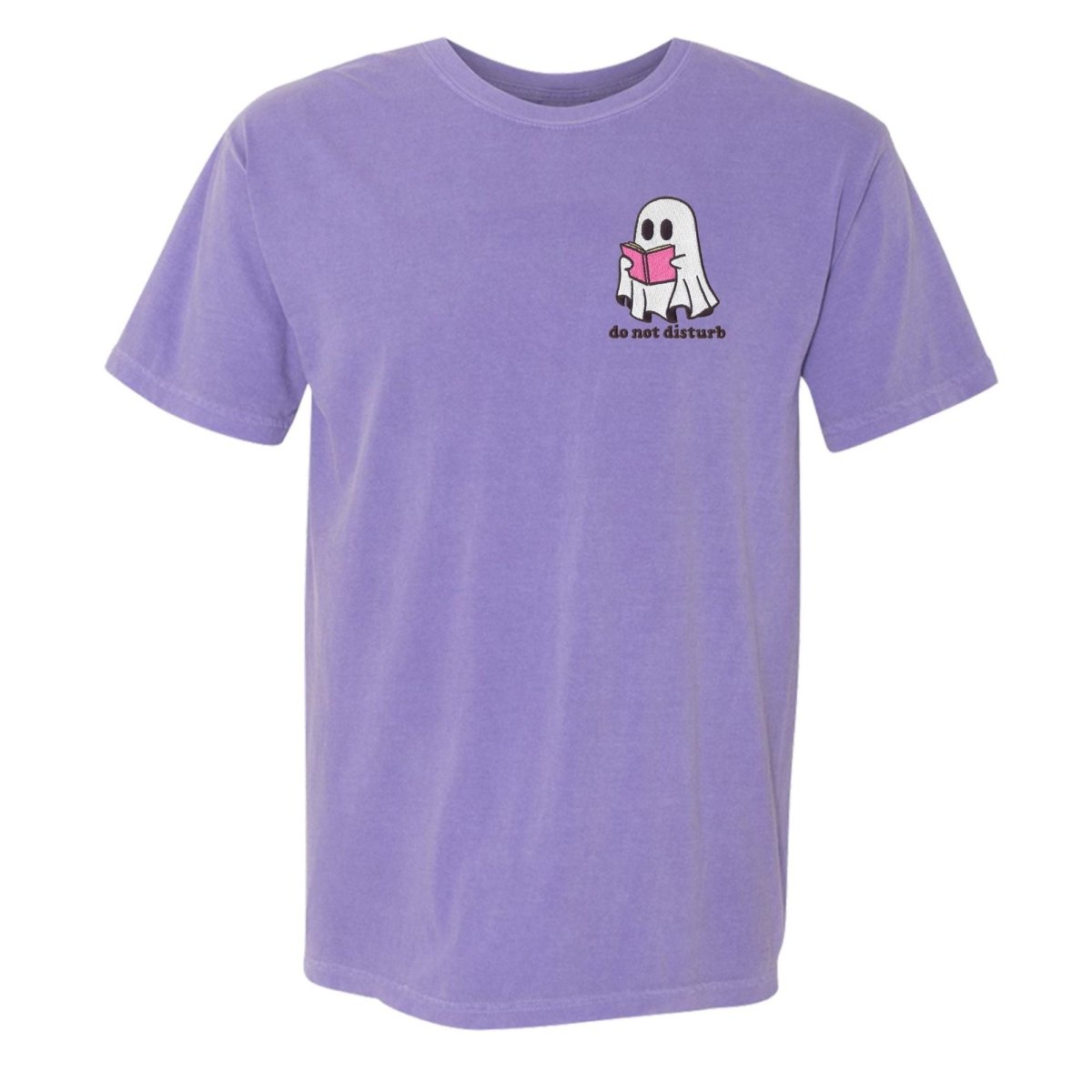 'Do Not Disturb' Embroidered T-Shirt - United Monograms