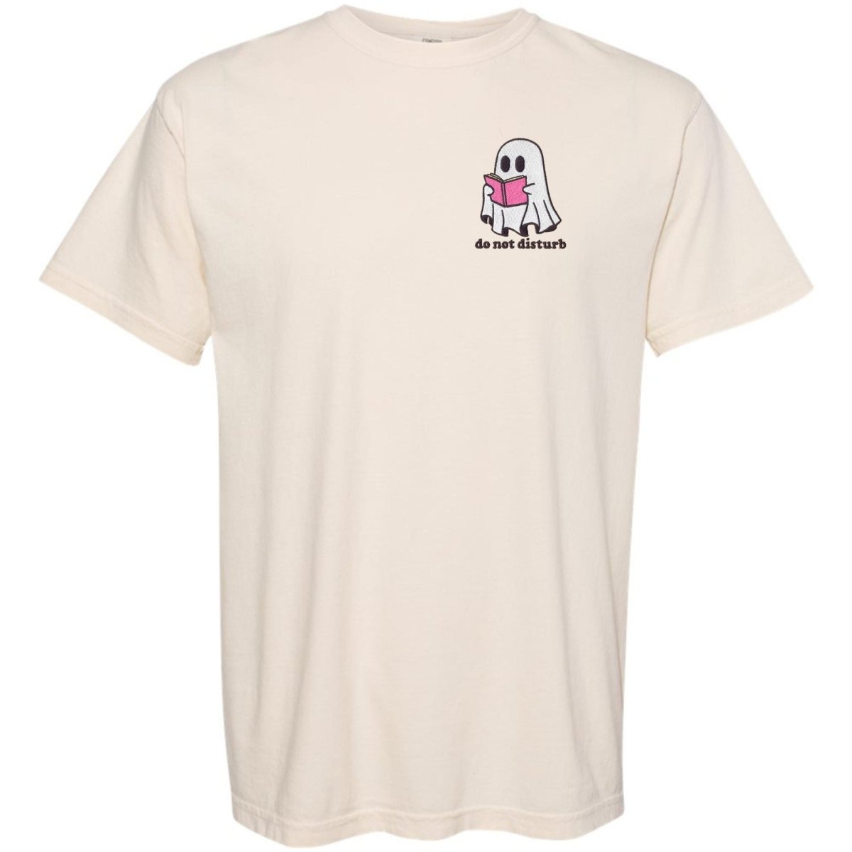 'Do Not Disturb' Embroidered T-Shirt - United Monograms