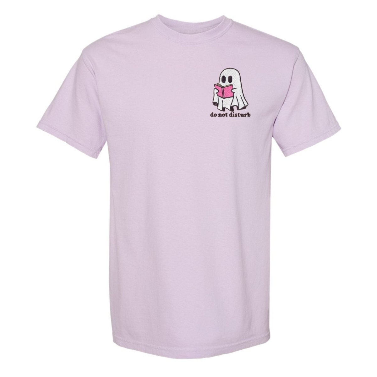 'Do Not Disturb' Embroidered T-Shirt - United Monograms