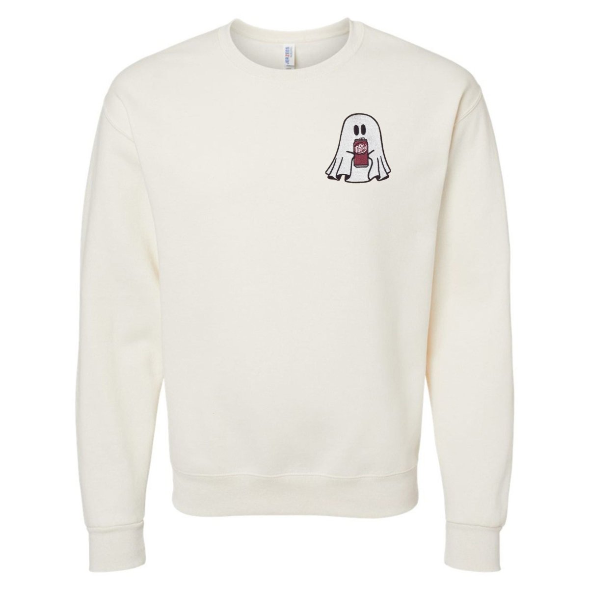 'Dr. Pepper Ghost' Embroidered Crewneck Sweatshirt - United Monograms