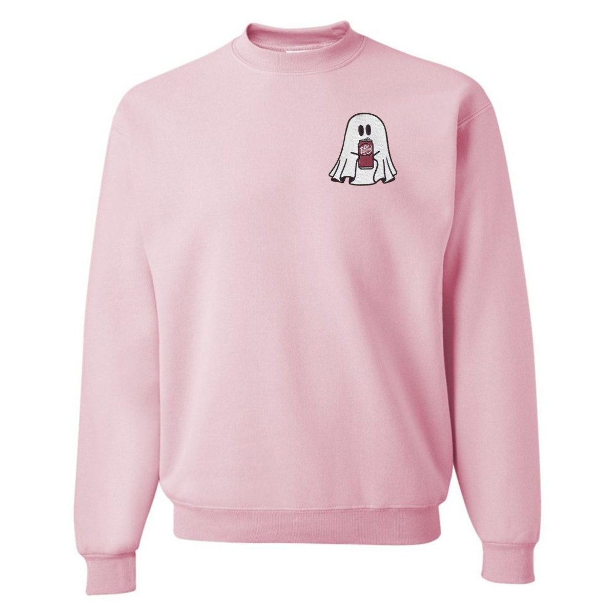 'Dr. Pepper Ghost' Embroidered Crewneck Sweatshirt - United Monograms