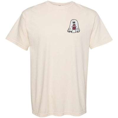 'Dr. Pepper Ghost' Embroidered T-Shirt - United Monograms