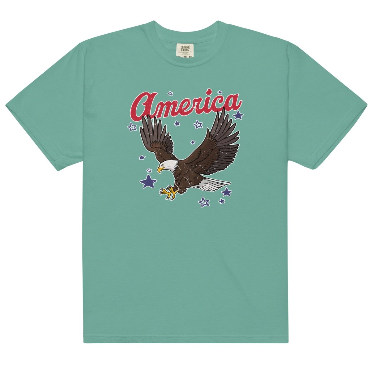 'Eagle' Comfort Colors Tee - United Monograms