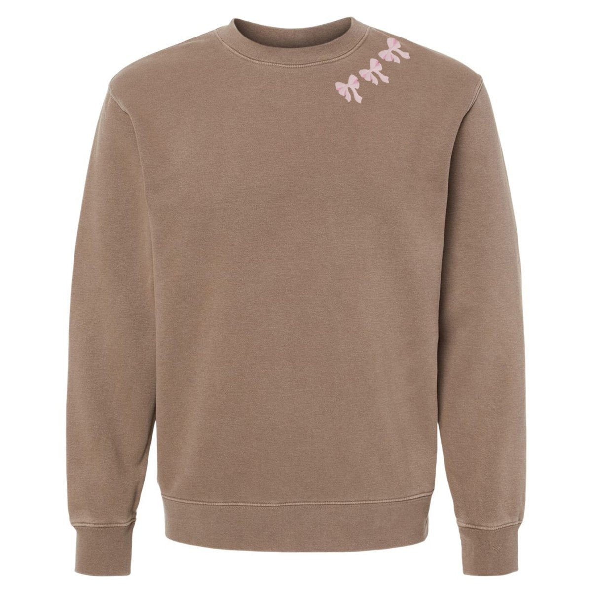 Embroidered 'Bow Collar' Cozy Crew - United Monograms