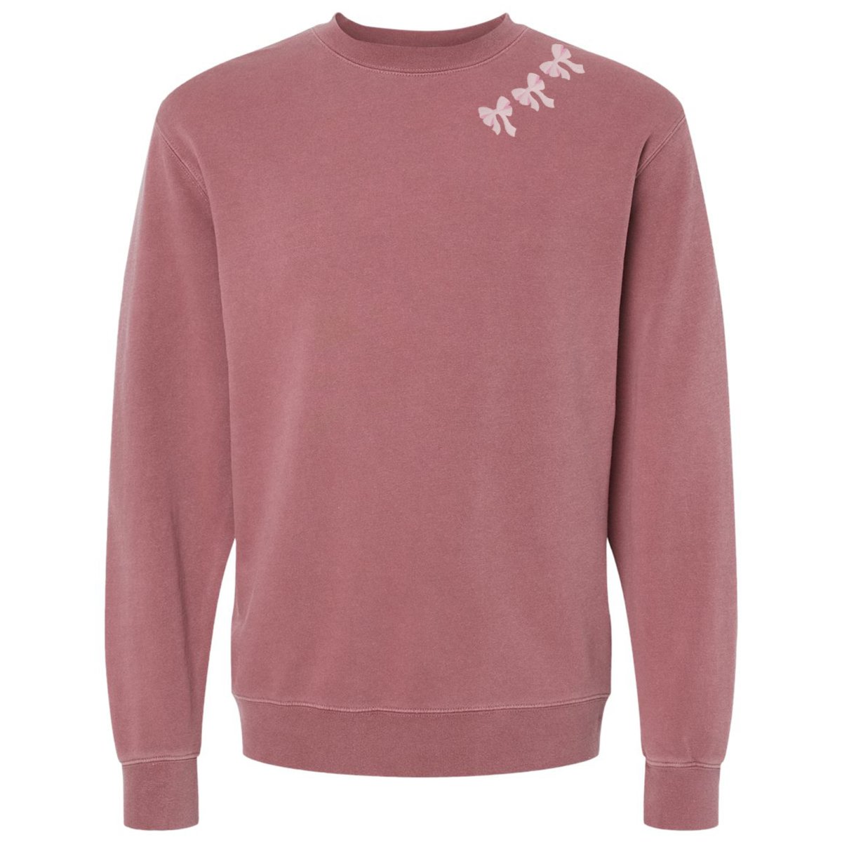 Embroidered 'Bow Collar' Cozy Crew - United Monograms
