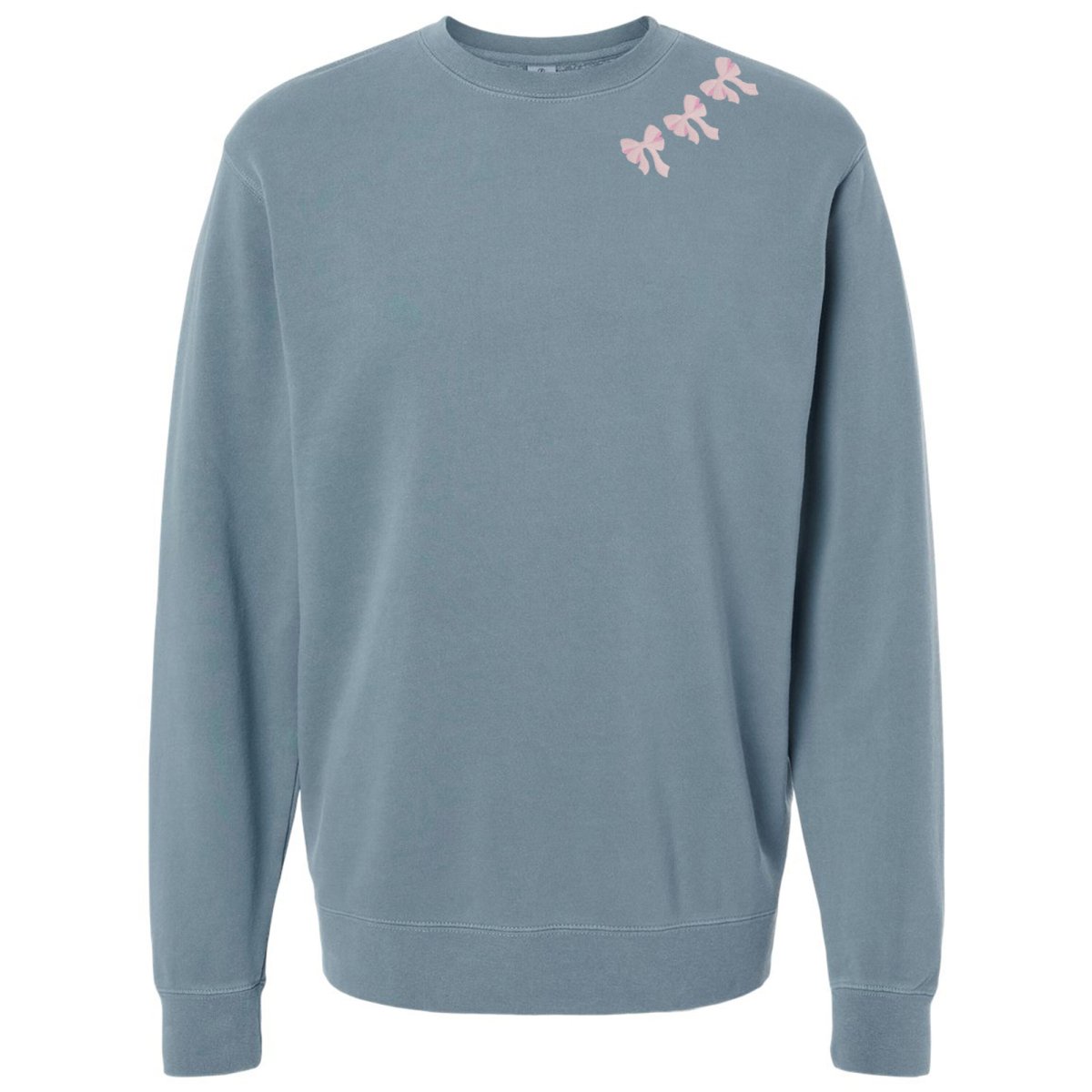 Embroidered 'Bow Collar' Cozy Crew - United Monograms